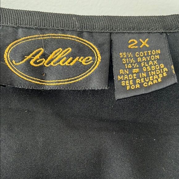 Allure VTG Hand-Made Embroidery Embellished flower,Birds Bright Multi Color S 2X - Picture 2 of 10